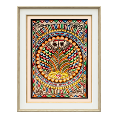 Madhubani painting fish